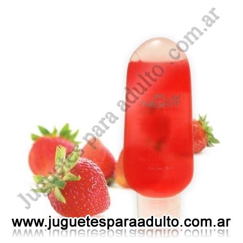 Aceites y lubricantes, , Lubricante comestible Frutilla 100 ml